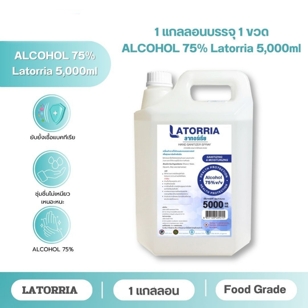 แอลกอฮอล์ลาทอร์เรียฟู๊ดเกรด